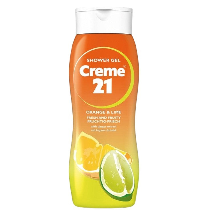Creme 21 Shower Gel Orange & Lime Ginger Extract 250ml