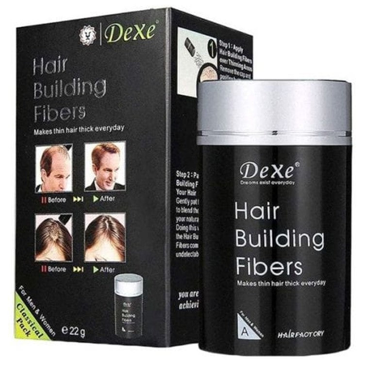 Dexe Hair Building Fibers 22g (4 Shades)