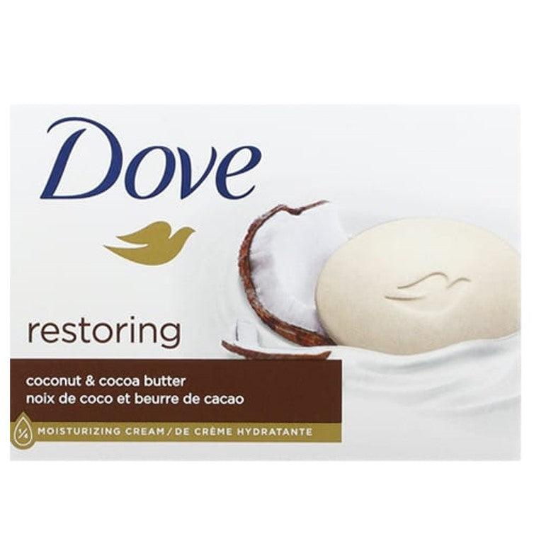 Dove Restoring Cream Bar Coconut & Cocoa Butter 106g (Imported)