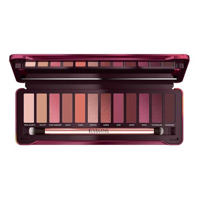 Eveline New Ruby Glamour Eye Shadow Palette
