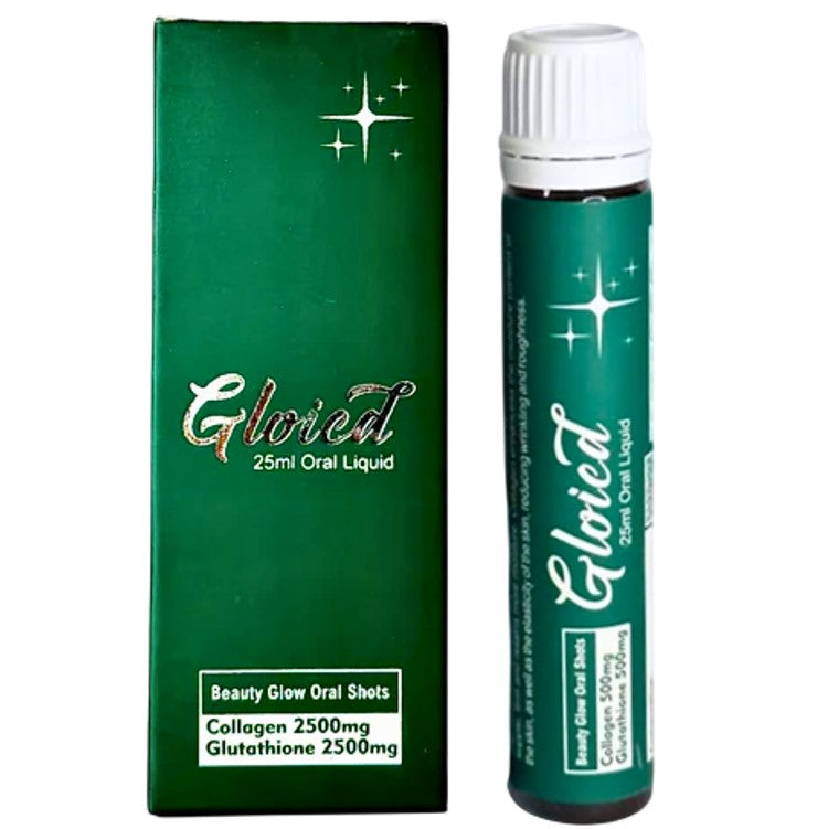 Gloied Shots Oral Beauty Glow Collagen Glutathione 25ml