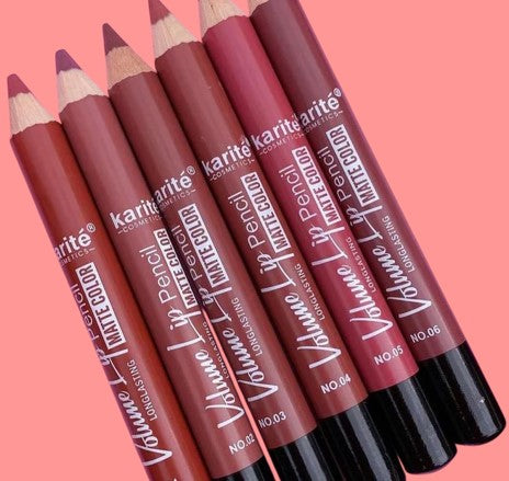Karite Matte Volume Lip Pencil (6 Shades)