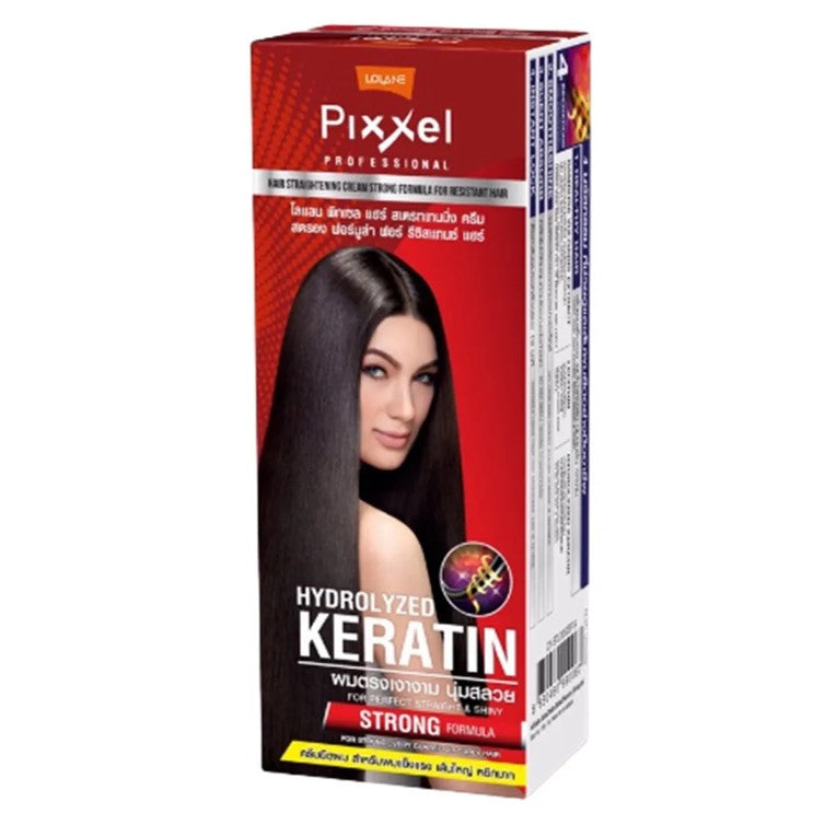 Lolane Pixxel Keratin Hair Straightening Cream Strong Large