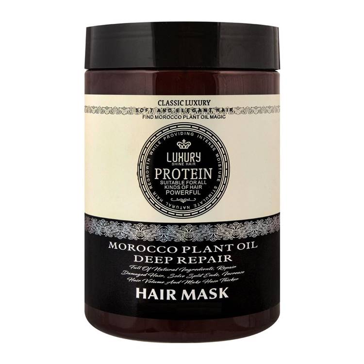 Argan Luxury Protein Morocco Plant Oil Deep Repair Hair Mask 500ml