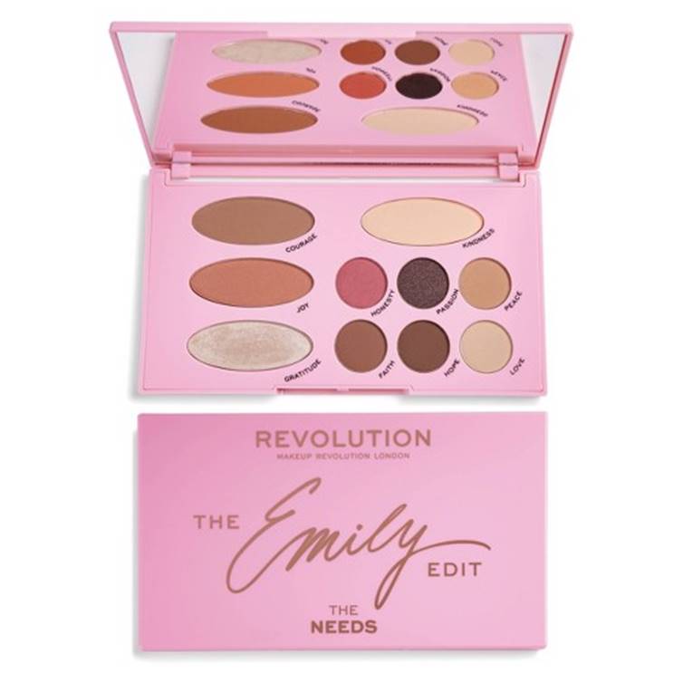 Makeup Revolution The Emily Edit The Needs Palette