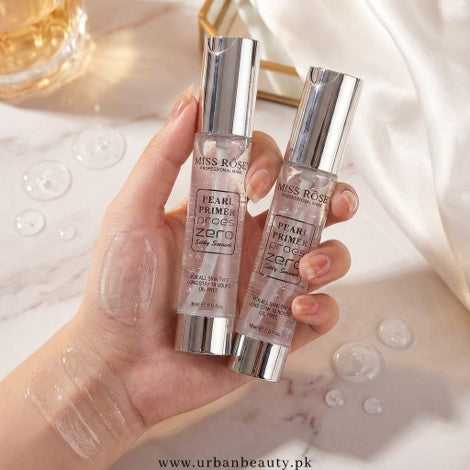 Miss Rose Primer Zero Pores Silky Smooth 18H Long Lasting