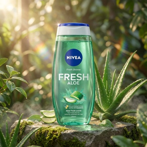Nivea Fresh Aloe Shower Gel 250ml