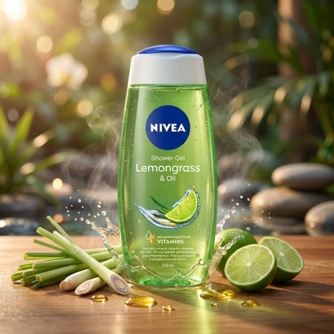 Nivea Lemongrass & Oil Shower Gel 250ml