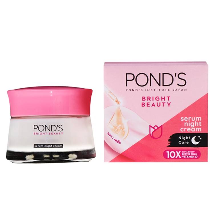 Pond's Bright Beauty Serum Night Cream 50g (Imported)