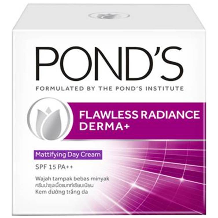 Pond's Flawless Radiance Derma Plus Mattifying Day Cream 50g (Imported)