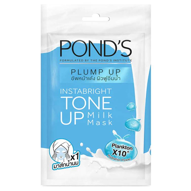 Pond's Plump Up Instabright Tone Up Milk Mask (Imported)