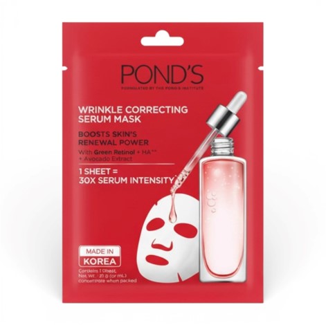 Pond's Wrinkle Correcting Serum Mask Made in Korea (Imported)