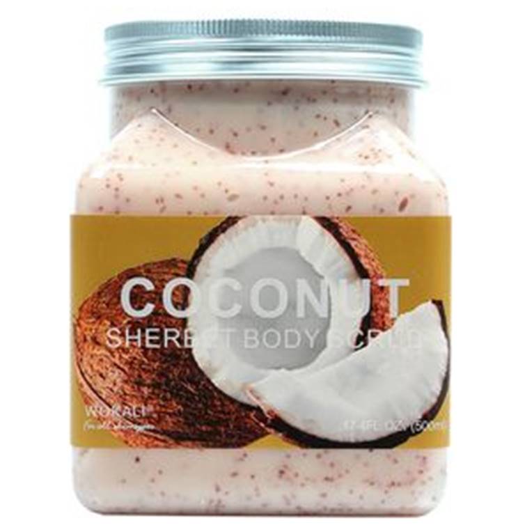 Wokali Coconut Body Scrub 500ml (XL)