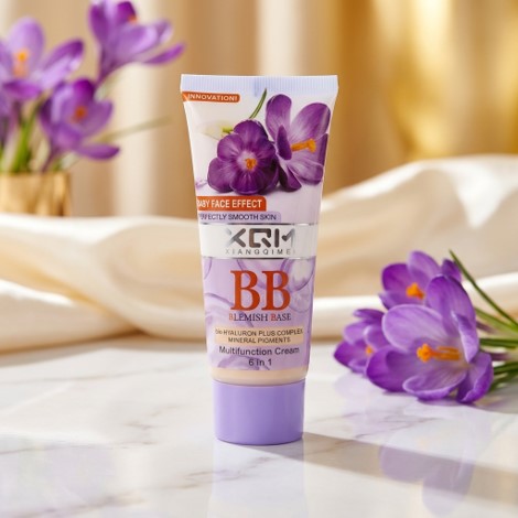 XQM BB Cream Blemish Base Multifunction 6 in 1 lavender