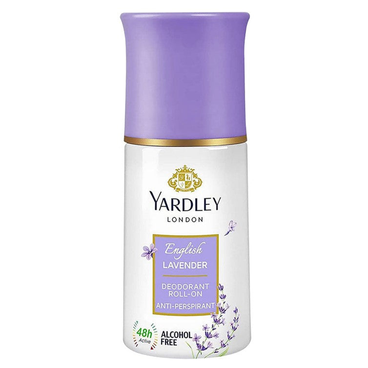 Yardley London English Lavender Deodorant Antiperspirant Roll On