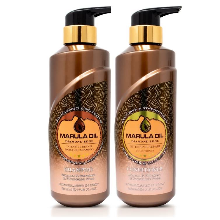 Argan Marula Oil Intensive Repair Shampoo & Conditioner 500ml