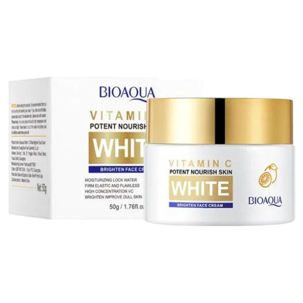 BIOAQUA Vitamin C Potent Nourish White Brighten Cream 50g