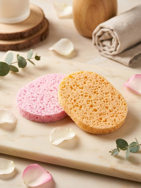 Cellulose Cleansing Sponge Premium Quality (Pack of 2)