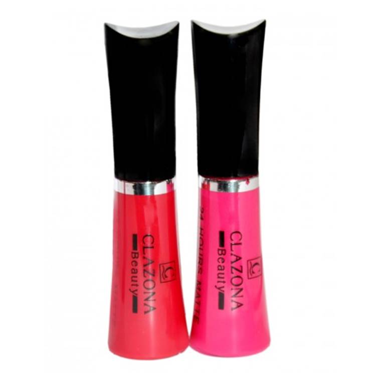 Clazona Permanent Stay Matte Lip Gloss 531 & 539