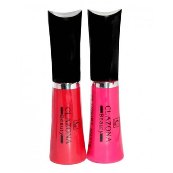 Clazona Permanent Stay Matte Lip Gloss 531 & 539