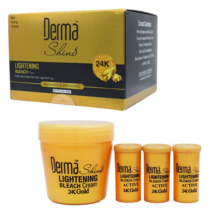 Derma Shine 24K Gold Lightening Bleach Cream