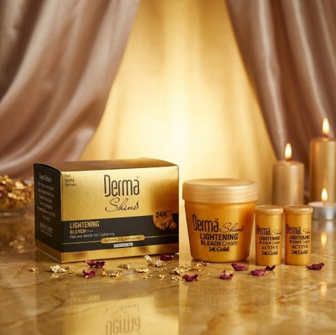 Derma Shine 24K Gold Lightening Bleach Cream