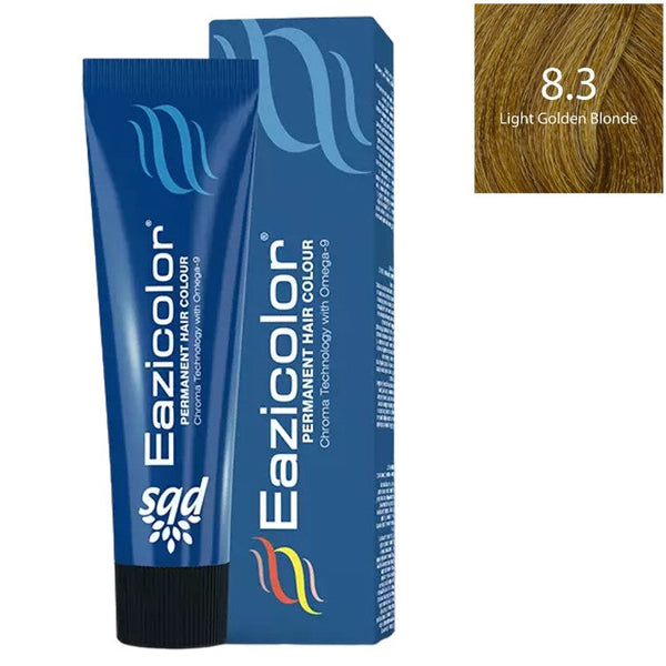Eazicolor Professional Tube 8.3 Dark Golden Blonde 60ml