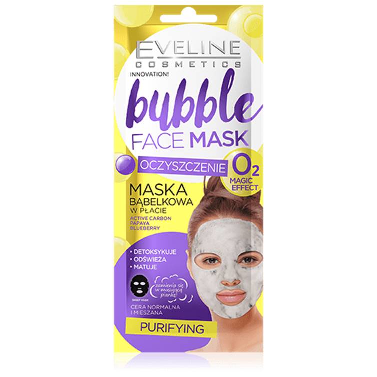 Eveline Bubble Face Sheet Mask Purifying