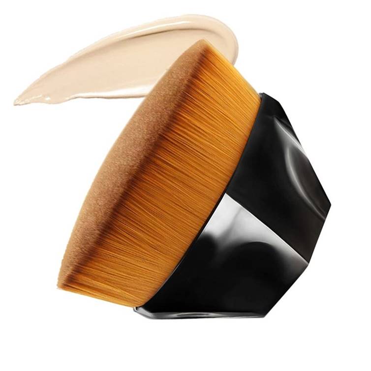 Flat Top Kabuki  Professional Foundation Hexagon Brush