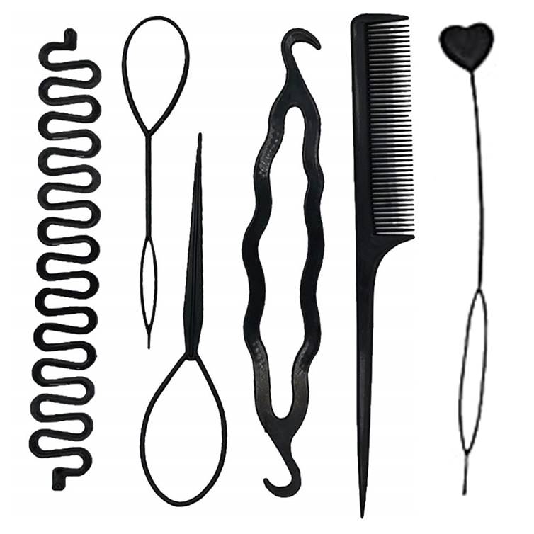 Hair Braiding Tools Set (Pack of 6)
