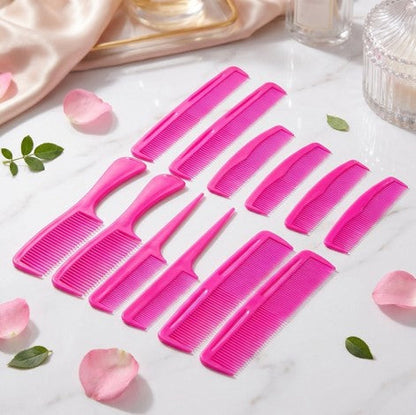 Hair Comb Set High Quality Assorted (Pack of 12)