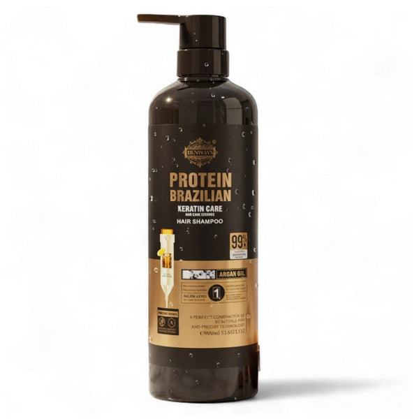 Heniways Protein Brazilian keratin Shampoo 900ml (XL)