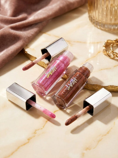 Hudamoji Shimmer Lip Gloss Long Lasting