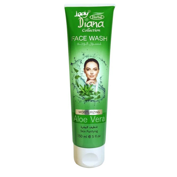 Lady Diana Moisturizing Aloe Vera Face Wash 150ml