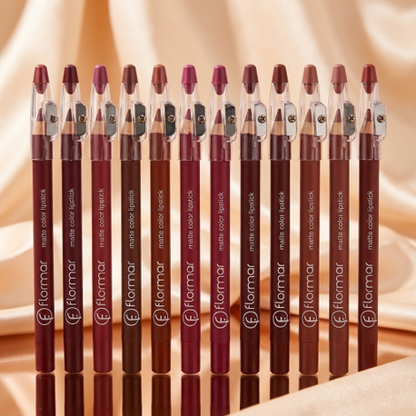Lip Liner Pencil with Sharpener (Pack of 12)
