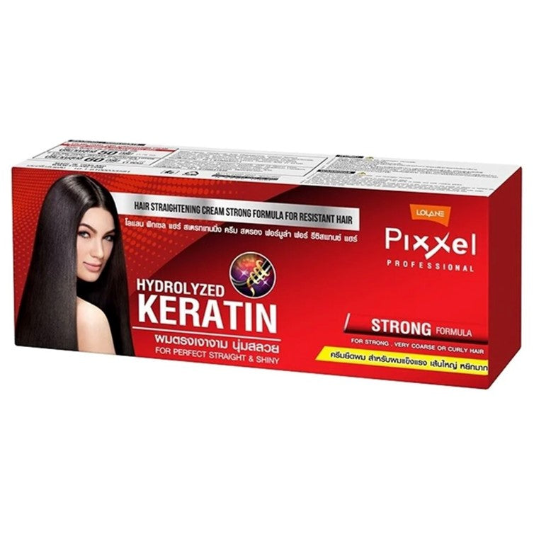 Lolane Pixxel Keratin Hair Straightening Cream Strong Small