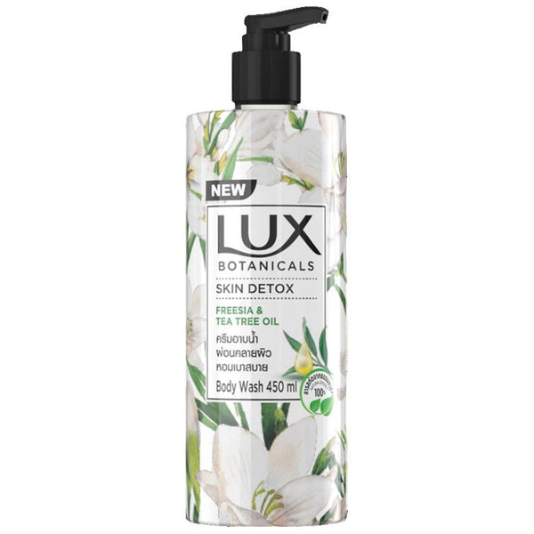 Lux Botanicals Skin Detox Body Wash Freesia & Tea Tree Oil 450ml (Imported)