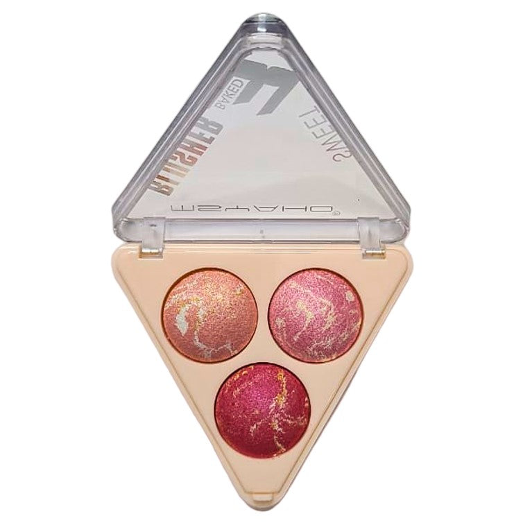 MSYAHO 3 IN 1 Terracotta Baked Blush Shade 3