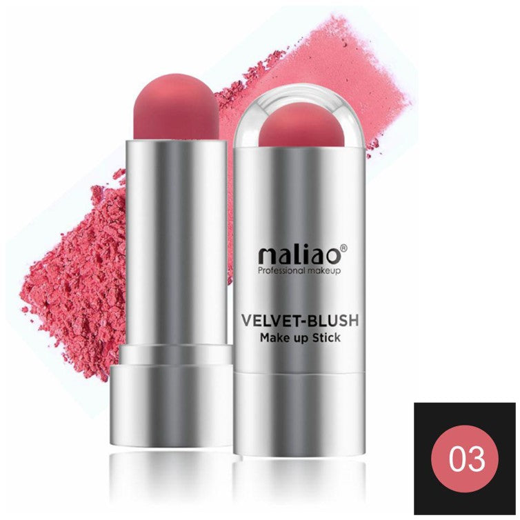 Maliao Velvet Blush Stick (6 Shades)