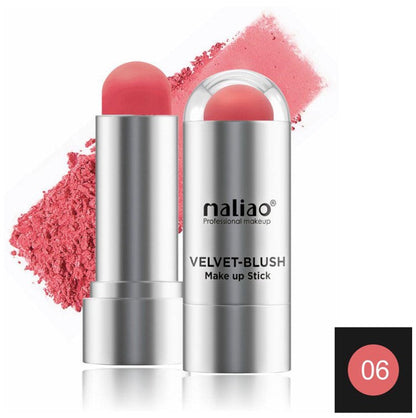 Maliao Velvet Blush Stick (6 Shades)