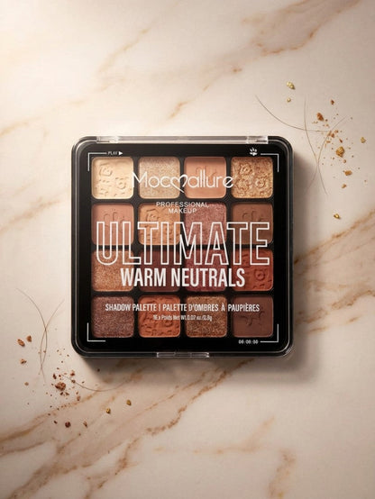 Mocallure Professional Makeup Ultimate Warm Neutrals Eyeshadow Palette