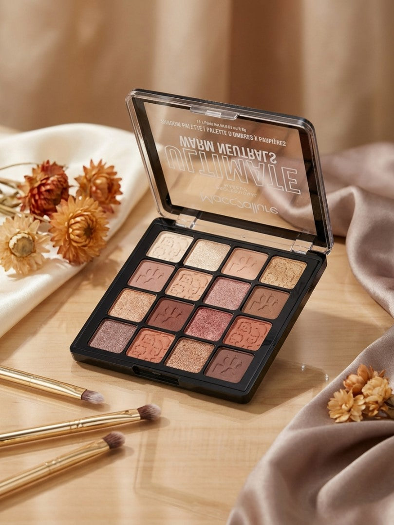 Mocallure Professional Makeup Ultimate Warm Neutrals Eyeshadow Palette