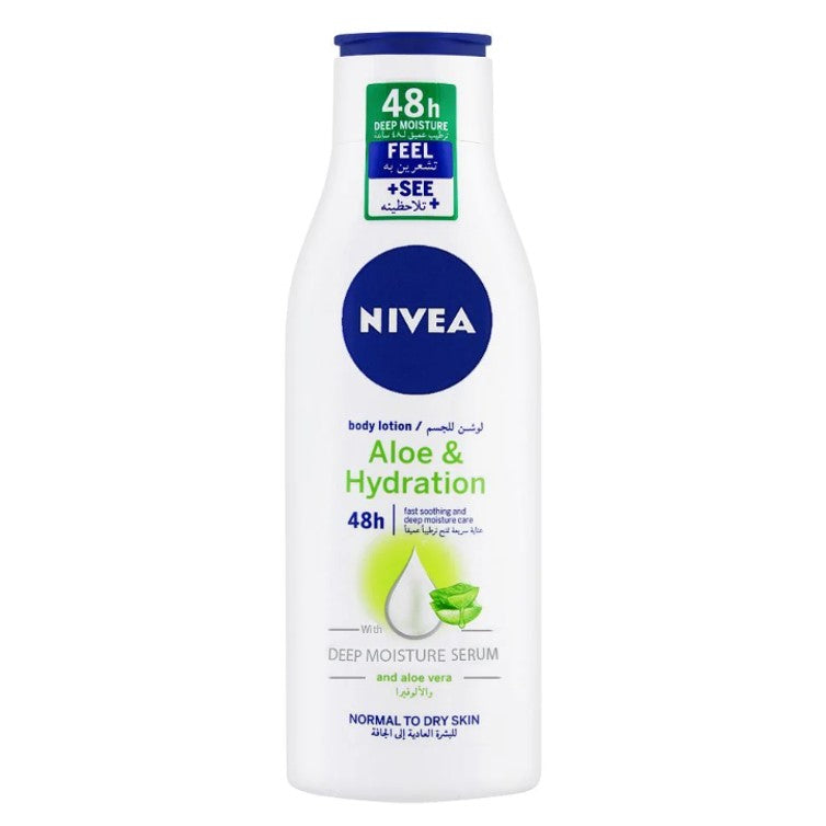 Nivea Body Lotion Aloe Hydration 250ml (Imported)