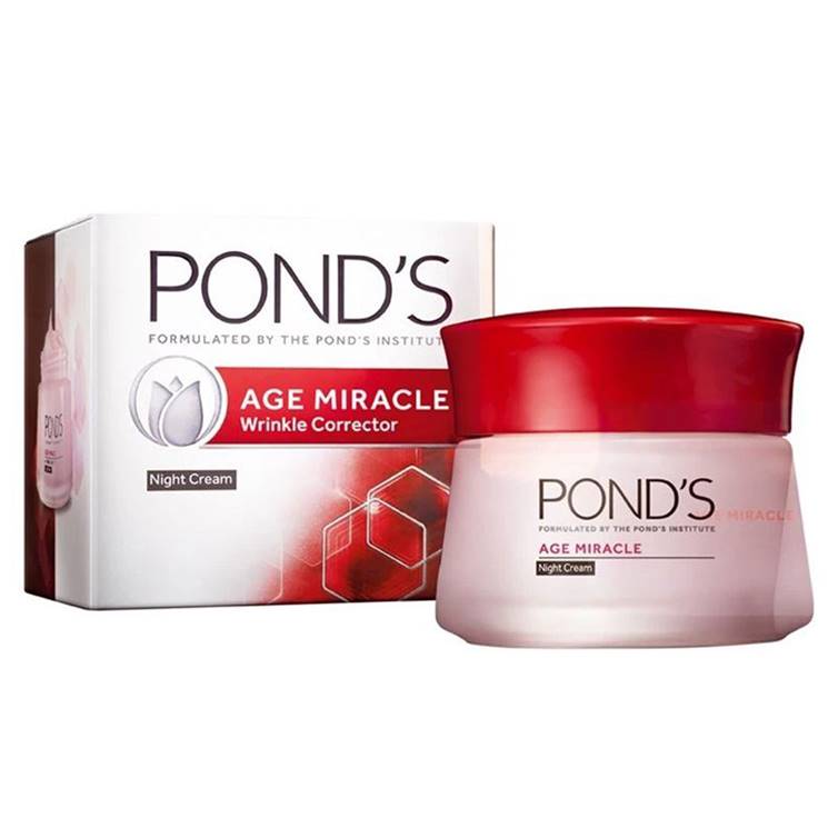 Pond's Age Miracle Wrinkle Corrector Night Cream 50g (Imported)