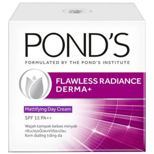 Pond's Flawless Radiance Derma Plus Mattifying Day Cream 50g (Imported)