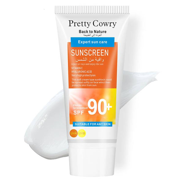 Pretty Cowry Sunscreen SPF 90+ with Vitamin C & Hyaluronic Acid 50ml