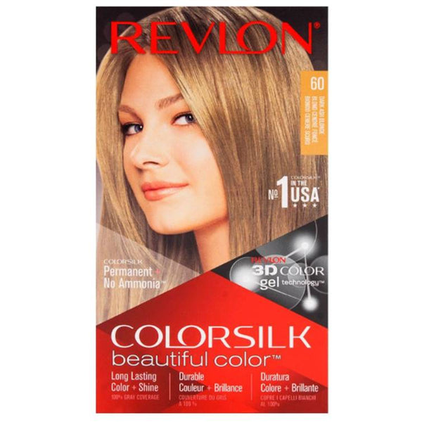 Revlon Colorsilk Hair Color 60 Dark Ash Blonde