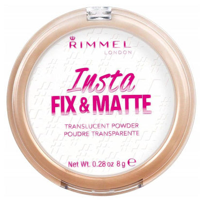 Rimmel London Insta Fix & Matte Translucent Powder