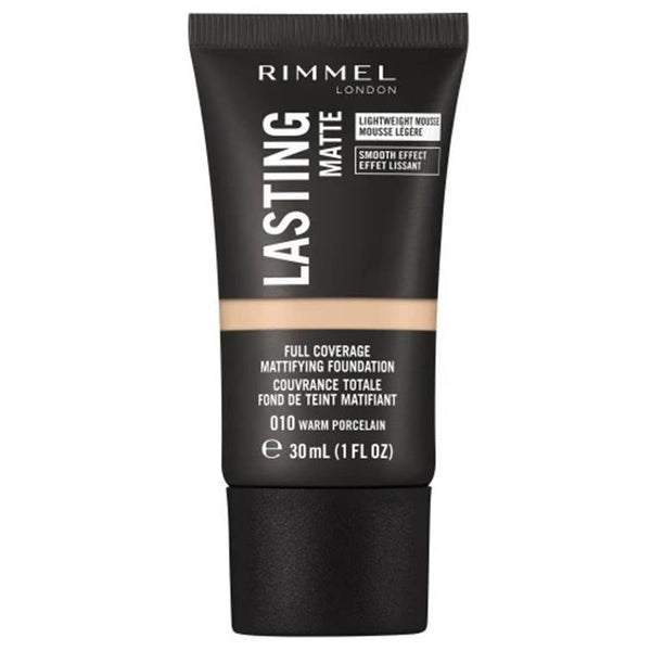 Rimmel London Lasting Matte Foundation 010 Warm Porcelain