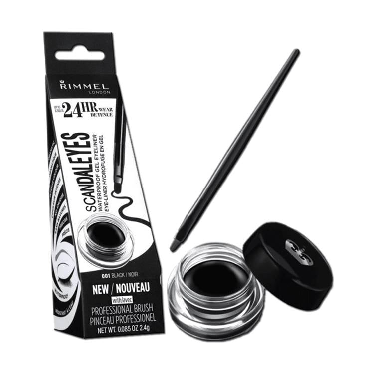 Rimmel Scandaleyes Waterproof Gel Eyeliner Noir Black
